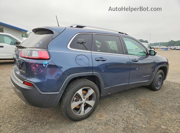 1C4PJMDX1MD174815 2021 JEEP CHEROKEE Синий Задняя правая четверть