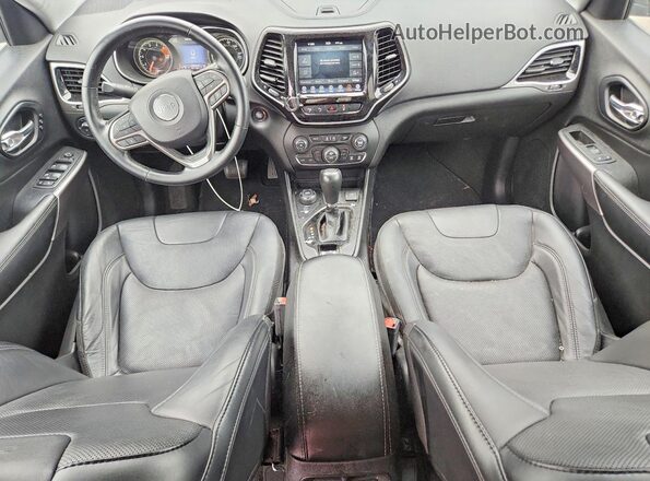 1C4PJMDX1MD174815 2021 JEEP CHEROKEE Синий Вид панели приборов