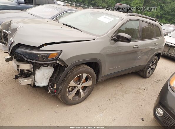 1C4PJMDX1ND554691 2022 JEEP CHEROKEE Серый Передняя левая четверть