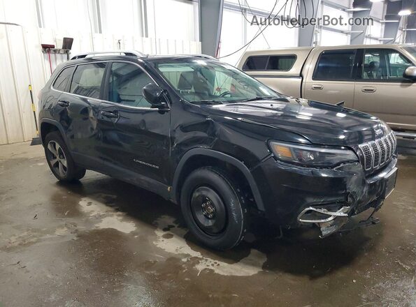 1C4PJMDX2KD140153 2019 JEEP CHEROKEE Black Przód prawy