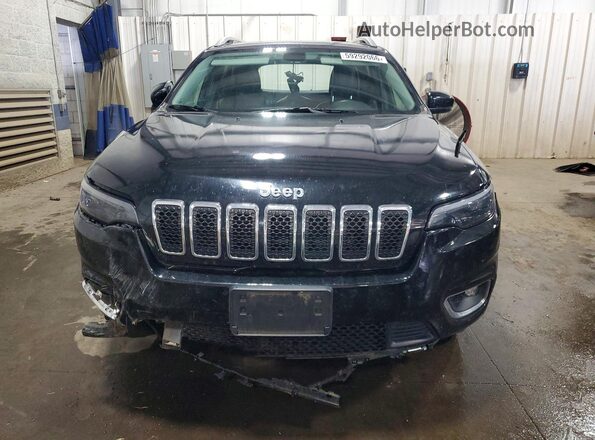1C4PJMDX2KD140153 2019 JEEP CHEROKEE Black Widok z przodu