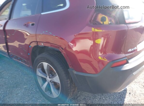 1C4PJMDX2KD253004 2019 JEEP CHEROKEE Burgundy წინა ხედი