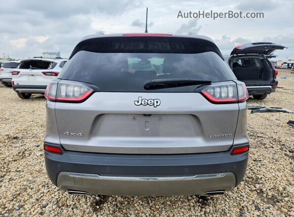 1C4PJMDX2KD423295 2019 JEEP CHEROKEE Серебряный Вид сзади