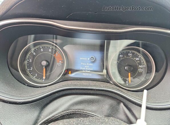 1C4PJMDX2KD423295 2019 JEEP CHEROKEE Серебряный Вид щитка приборов