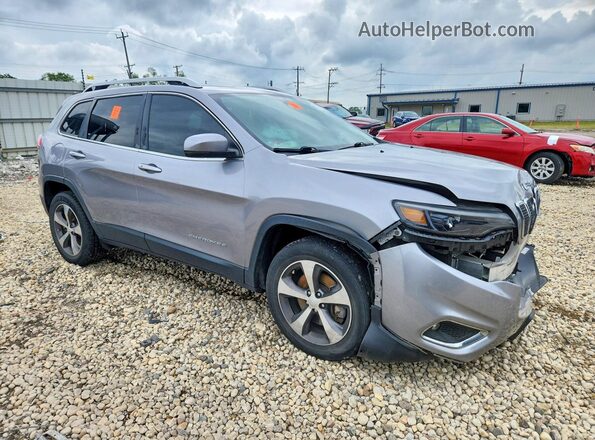 1C4PJMDX2KD423295 2019 JEEP CHEROKEE Серебряный Передняя правая четверть