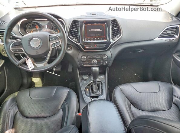 1C4PJMDX2KD430957 2019 JEEP CHEROKEE Black Առջևի վահանակի տեսք