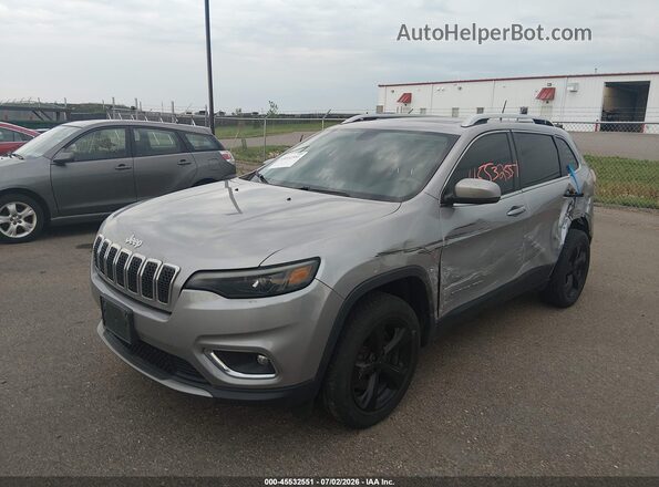 1C4PJMDX2LD509756 2020 JEEP CHEROKEE Silver Vista tres cuartos delantera izquierda
