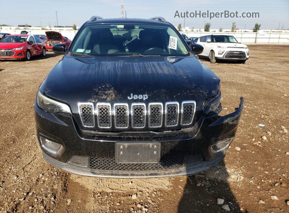 1C4PJMDX2LD647488 2020 JEEP CHEROKEE Black Դիմացի տեսք