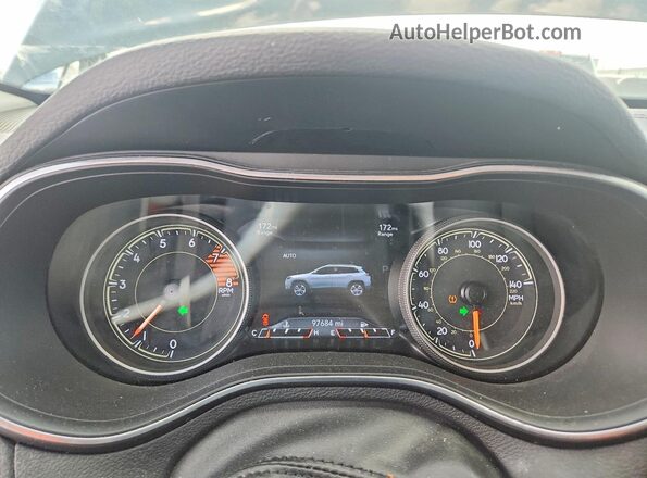 1C4PJMDX2MD172619 2021 JEEP CHEROKEE Black Вид щитка приладів