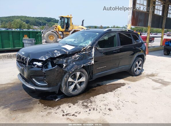 1C4PJMDX3KD134975 2019 JEEP CHEROKEE Черный Передняя левая четверть