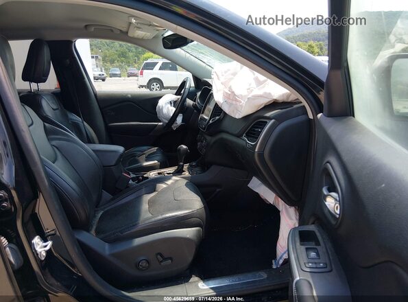 1C4PJMDX3KD134975 2019 JEEP CHEROKEE Черный Вид салона спереди