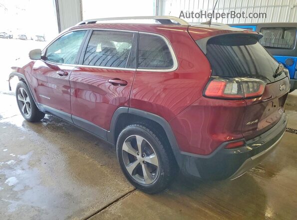 1C4PJMDX3KD227933 2019 JEEP CHEROKEE Красный Задняя левая четверть