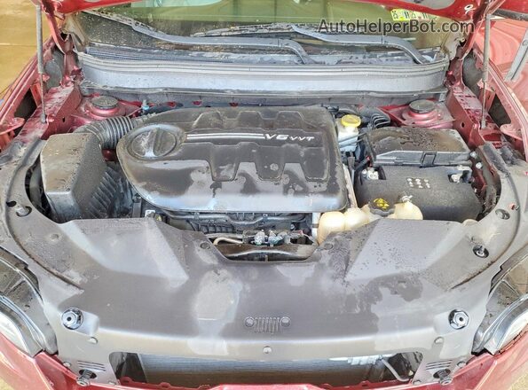 1C4PJMDX3KD227933 2019 JEEP CHEROKEE Красный Вид подкапотного пространства