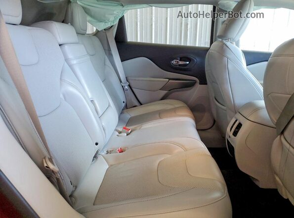 1C4PJMDX3KD227933 2019 JEEP CHEROKEE Красный Вид задней части салона