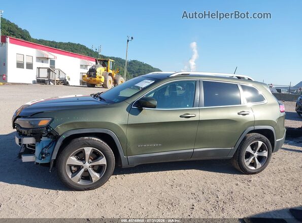 1C4PJMDX3KD268174 2019 JEEP CHEROKEE Green 