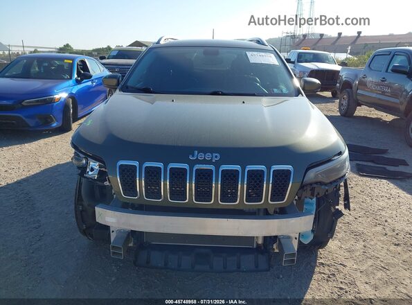 1C4PJMDX3KD268174 2019 JEEP CHEROKEE Green Rear interior view