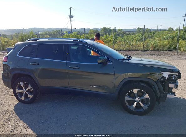 1C4PJMDX3KD268174 2019 JEEP CHEROKEE Green 360 interior view