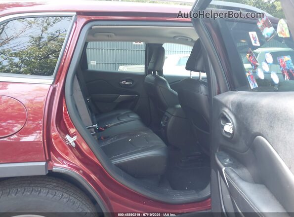 1C4PJMDX3KD423998 2019 JEEP CHEROKEE Maroon Вид наклейки з VIN-кодом