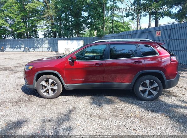 1C4PJMDX3KD423998 2019 JEEP CHEROKEE Maroon Панорамний вид салону 360°