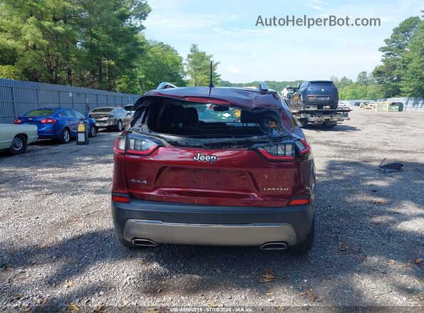 1C4PJMDX3KD423998 2019 JEEP CHEROKEE Maroon 