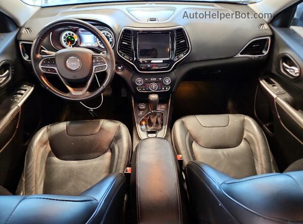 1C4PJMDX3LD506607 2020 JEEP CHEROKEE Серебряный Вид панели приборов