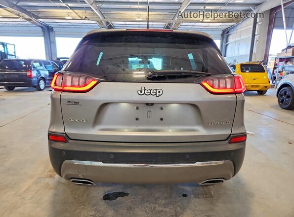 1C4PJMDX3LD506607 2020 JEEP CHEROKEE Серебряный Вид сзади