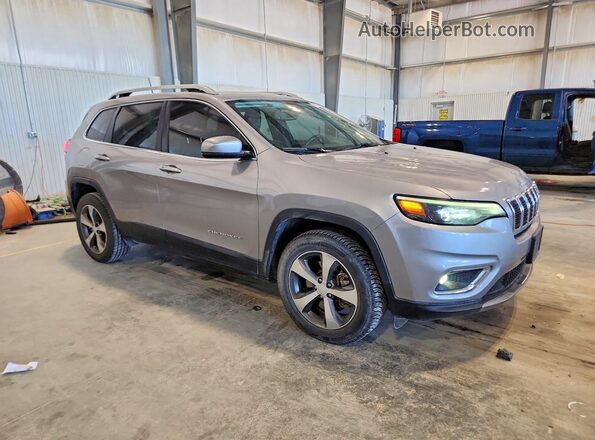 1C4PJMDX3LD506607 2020 JEEP CHEROKEE Серебряный Передняя правая четверть