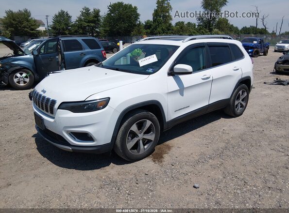 1C4PJMDX3LD516988 2020 JEEP CHEROKEE White Vista tres cuartos delantera izquierda