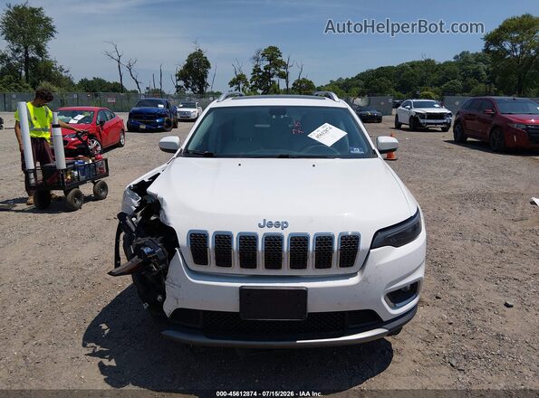 1C4PJMDX3LD516988 2020 JEEP CHEROKEE White Vista interior trasera