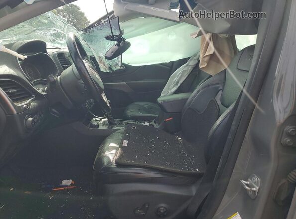 1C4PJMDX3LD531779 2020 JEEP CHEROKEE Gray Front interior view