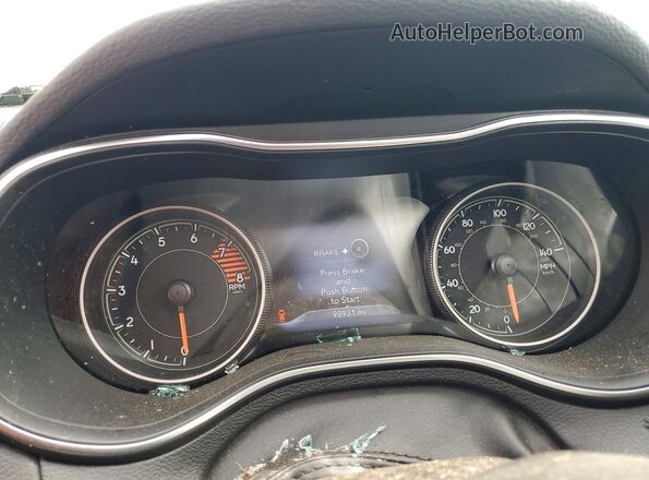 1C4PJMDX3LD531779 2020 JEEP CHEROKEE Gray Instrument cluster view