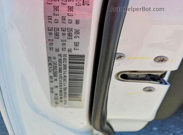 1C4PJMDX3LD566466 2020 JEEP CHEROKEE White Вид підкапотного простору