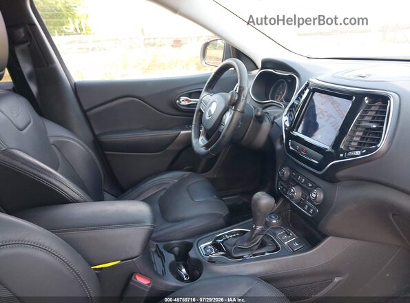 1C4PJMDX3LD635057 2020 JEEP CHEROKEE Silver Widok wnętrza z przodu