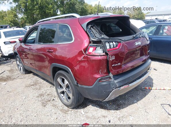 1C4PJMDX3LD656782 2020 JEEP CHEROKEE Красный Задняя левая четверть