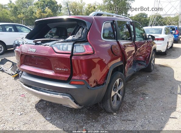 1C4PJMDX3LD656782 2020 JEEP CHEROKEE Красный Задняя правая четверть