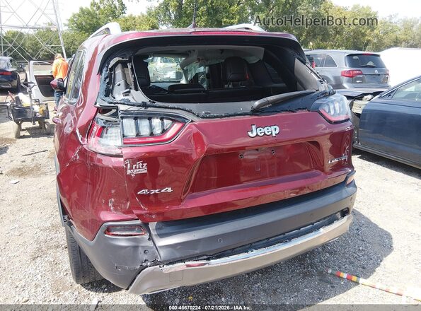 1C4PJMDX3LD656782 2020 JEEP CHEROKEE Красный 