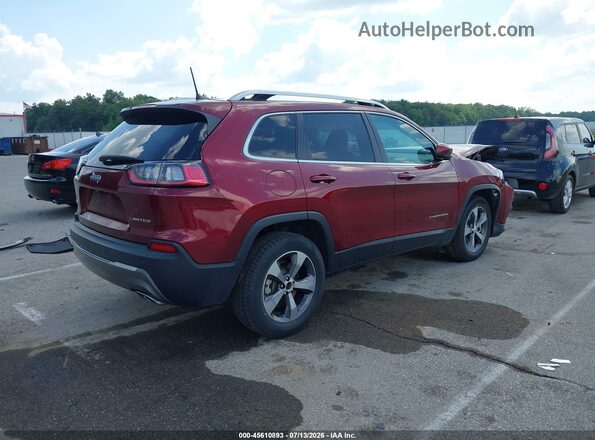 1C4PJMDX4KD267471 2019 JEEP CHEROKEE Red Trasero derecho
