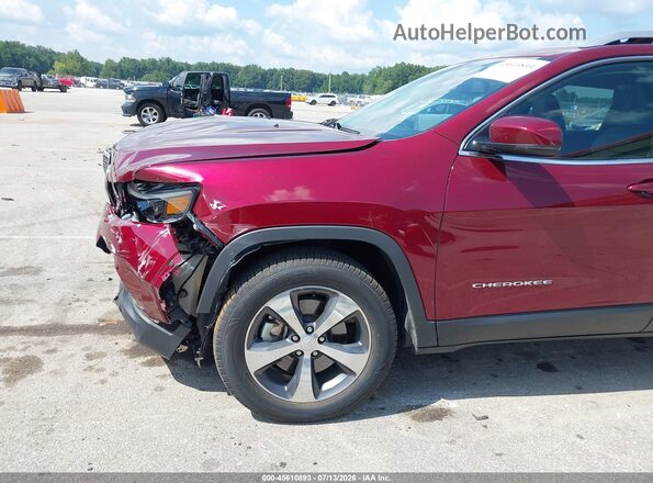 1C4PJMDX4KD267471 2019 JEEP CHEROKEE Red Vista frontal