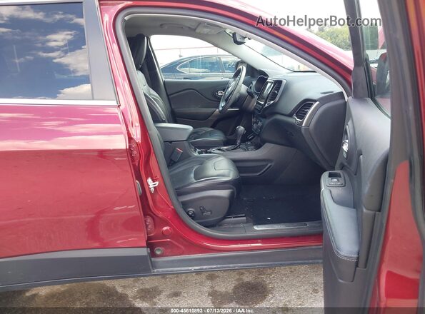 1C4PJMDX4KD267471 2019 JEEP CHEROKEE Red Vista interior delantera