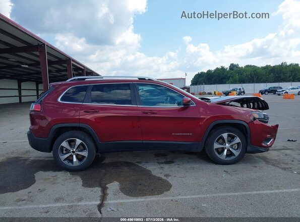 1C4PJMDX4KD267471 2019 JEEP CHEROKEE Red Vista interior de 360 grados