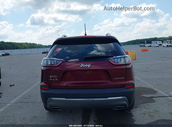 1C4PJMDX4KD267471 2019 JEEP CHEROKEE Red 