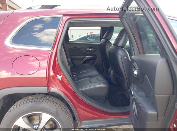 1C4PJMDX4KD267471 2019 JEEP CHEROKEE Red Vista de la etiqueta del VIN