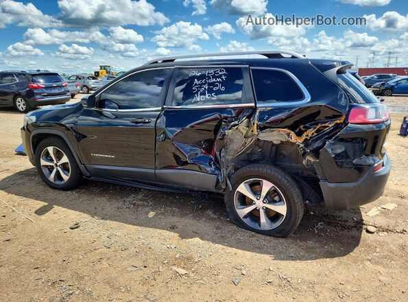 1C4PJMDX4KD304082 2019 JEEP CHEROKEE Black Tył lewy