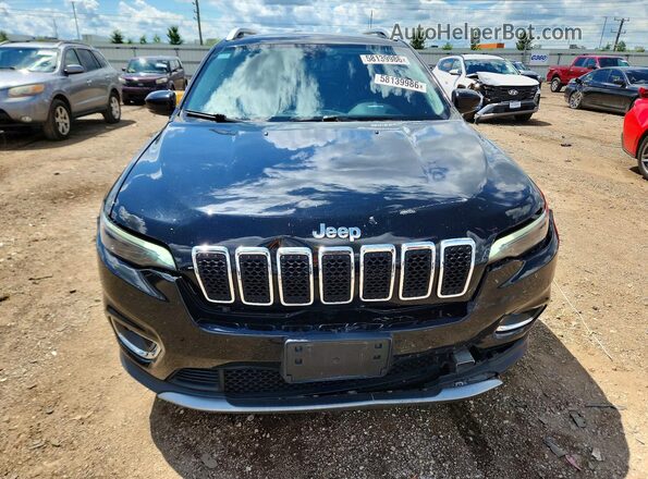 1C4PJMDX4KD304082 2019 JEEP CHEROKEE Black Widok z przodu