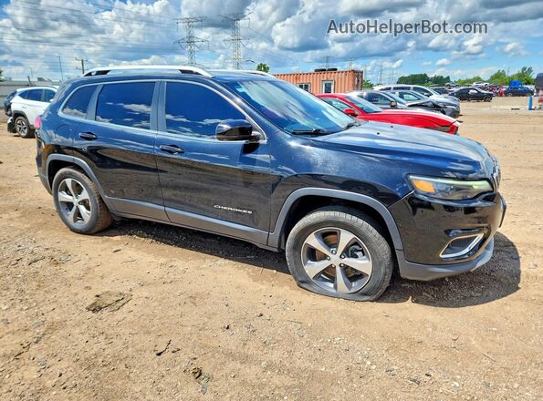 1C4PJMDX4KD304082 2019 JEEP CHEROKEE Black Przód prawy