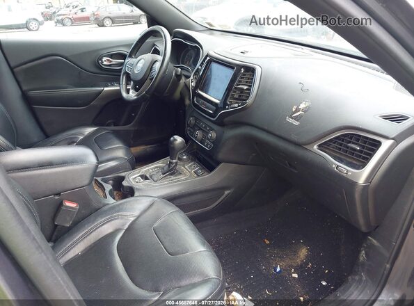 1C4PJMDX4KD362984 2019 JEEP CHEROKEE Серый Вид салона спереди