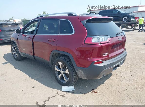 1C4PJMDX5KD102352 2019 JEEP CHEROKEE Red Tył lewy
