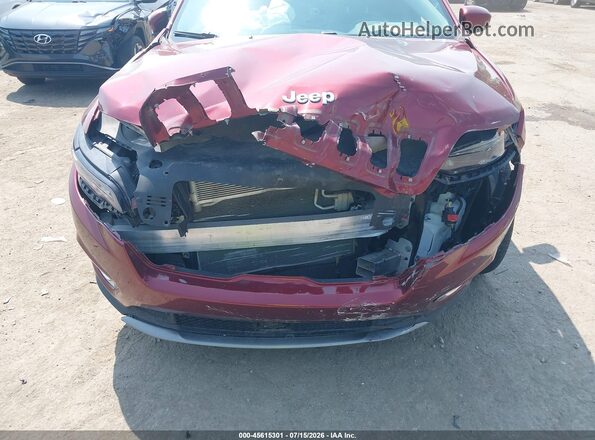 1C4PJMDX5KD102352 2019 JEEP CHEROKEE Red Widok z przodu