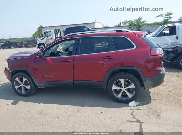 1C4PJMDX5KD102352 2019 JEEP CHEROKEE Red Widok wnętrza 360 stopni