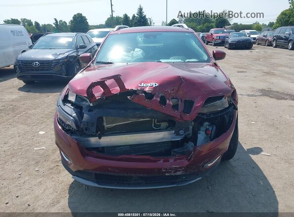 1C4PJMDX5KD102352 2019 JEEP CHEROKEE Red Widok zestawu wskaźników